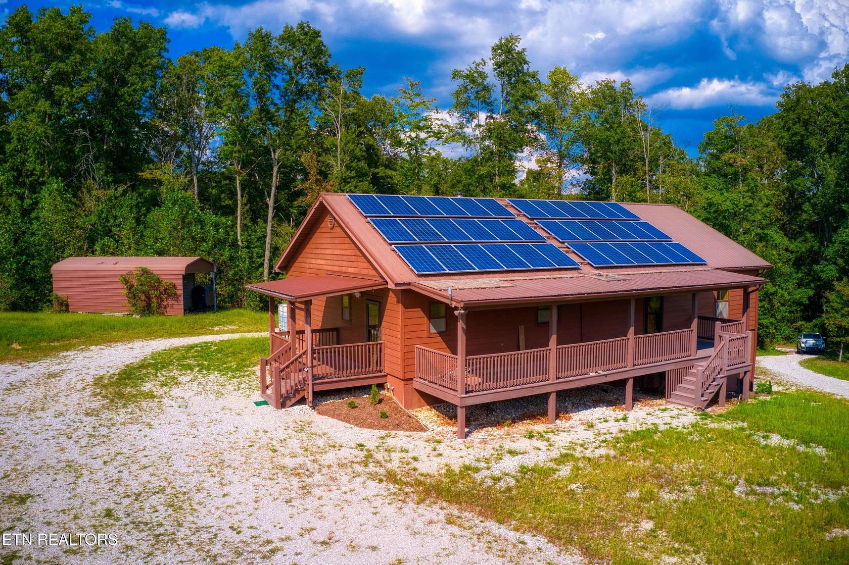 51 Acres of Land with Home for Sale in Jamestown, Tennessee