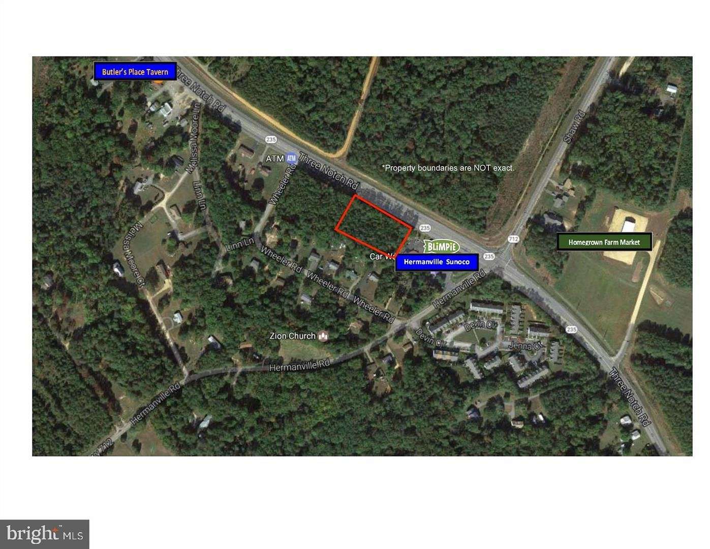 1.62 Acres of Commercial Land for Sale in Lexington Park, Maryland