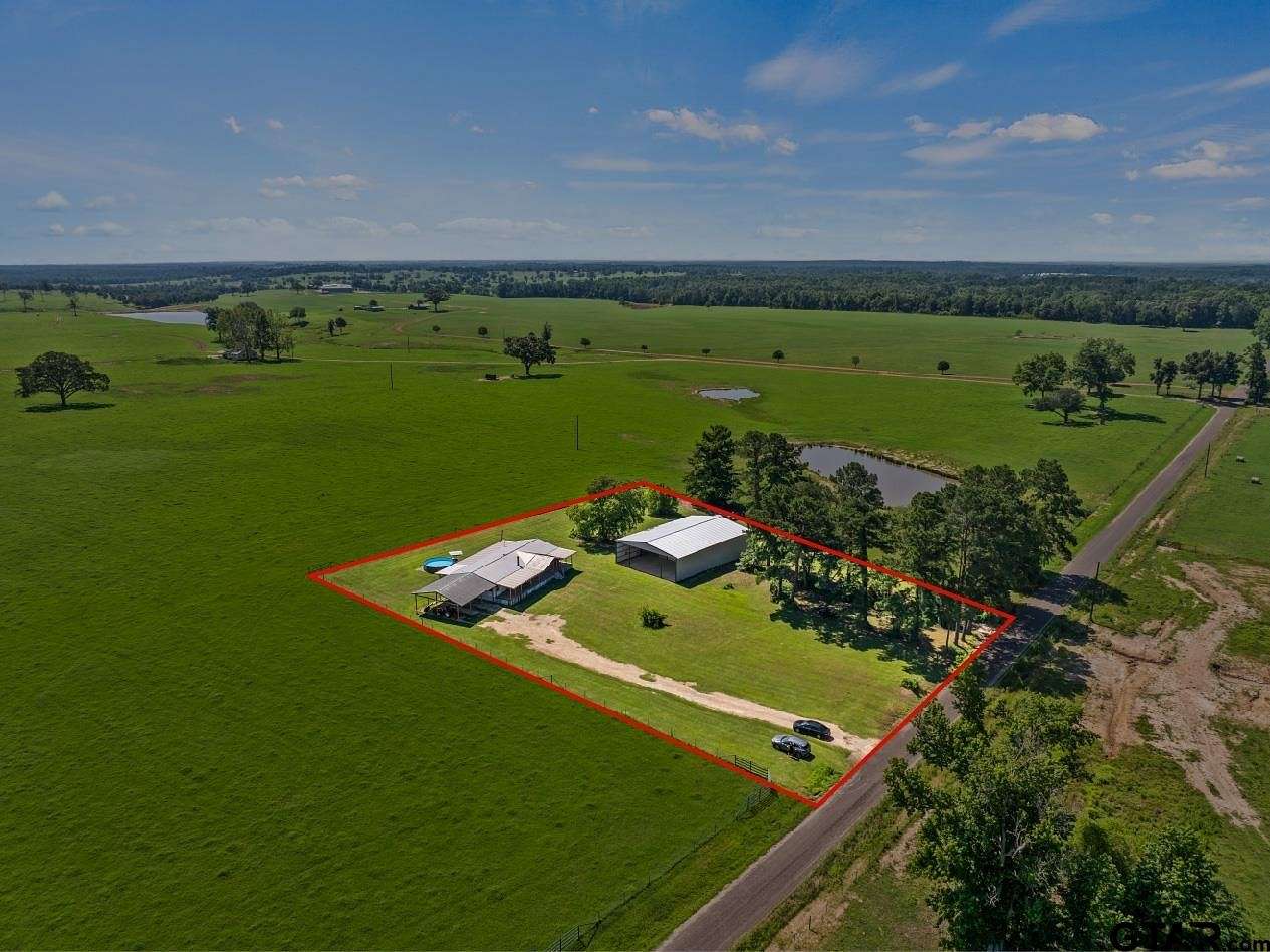 2.069 Acres of Residential Land with Home for Sale in Winnsboro, Texas