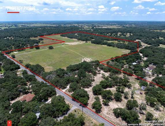 78.217 Acres of Land with Home for Sale in Elmendorf, Texas