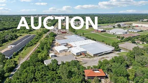 11.125 Acres of Improved Commercial Land for Auction in Muskogee, Oklahoma