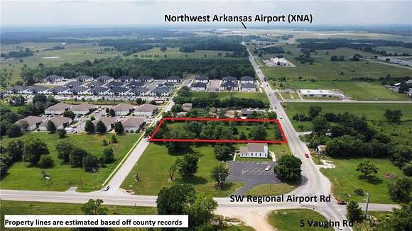 2 Acres of Commercial Land for Sale in Bentonville, Arkansas