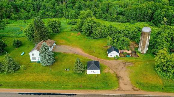 10.01 Acres of Land with Home for Sale in Gillett, Wisconsin