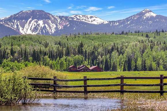 35.27 Acres of Agricultural Land with Home for Sale in Clark, Colorado