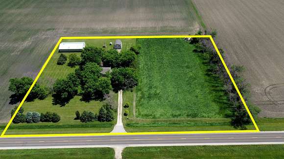6 Acres of Residential Land with Home for Sale in Brownsdale, Minnesota