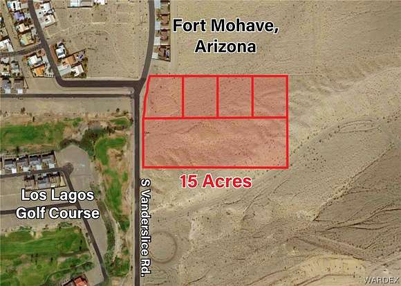 14.997 Acres of Land for Sale in Fort Mohave, Arizona