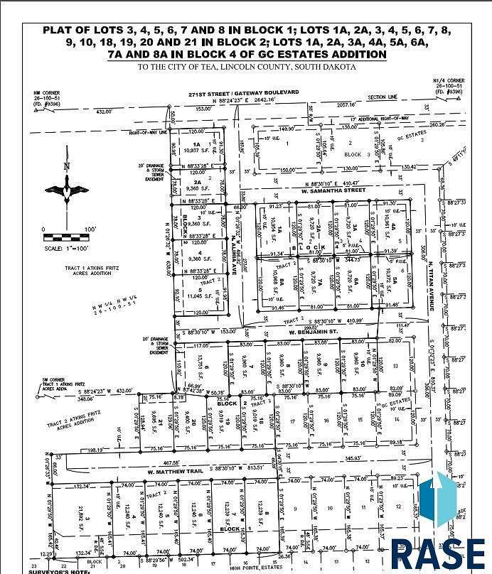 0.281 Acres of Residential Land for Sale in Tea, South Dakota