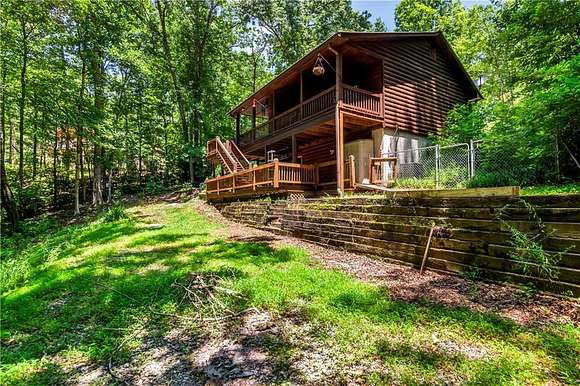 2 Acres of Residential Land with Home for Sale in East Ellijay, Georgia