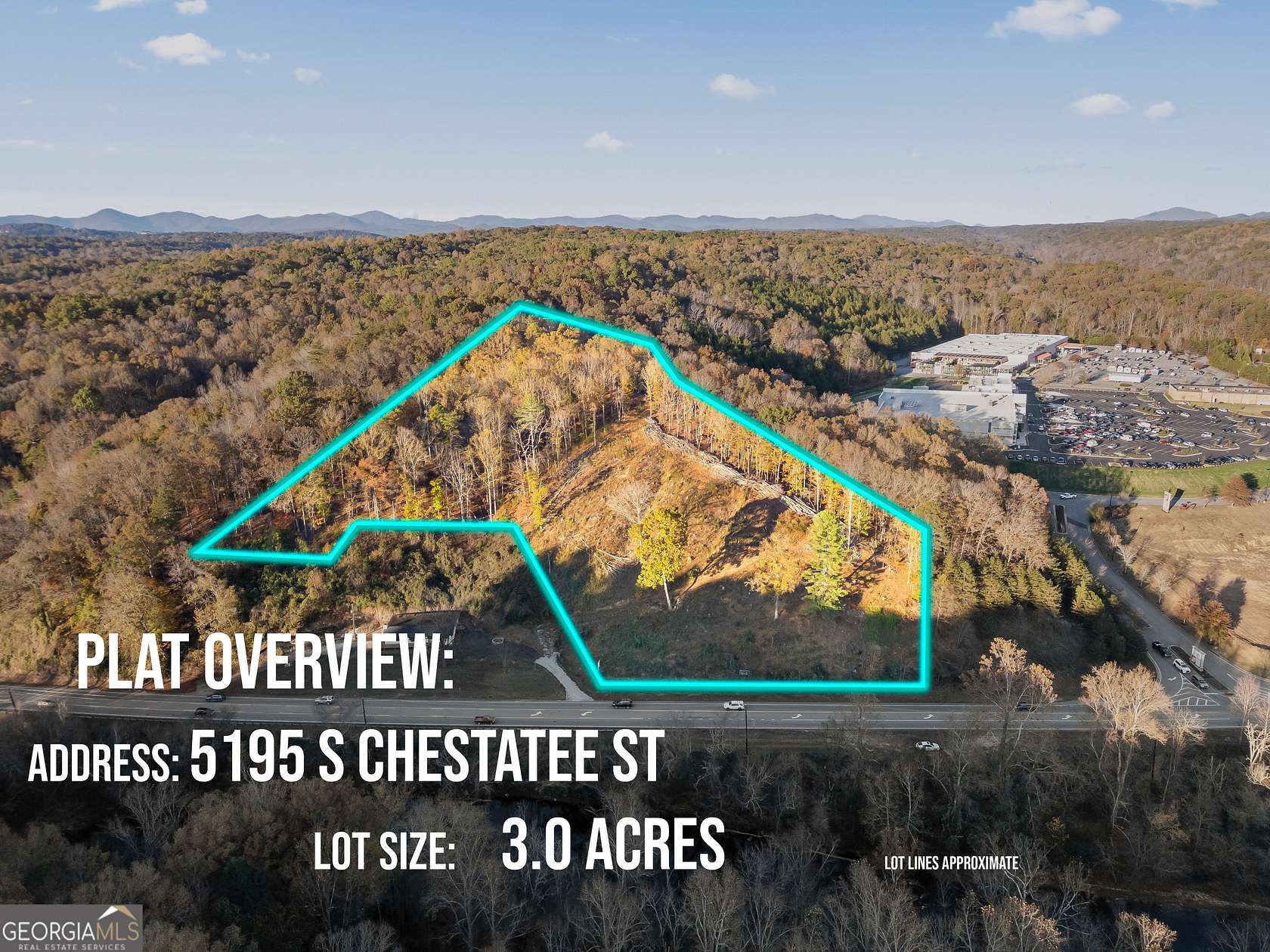 3 Acres of Commercial Land for Sale in Dahlonega, Georgia