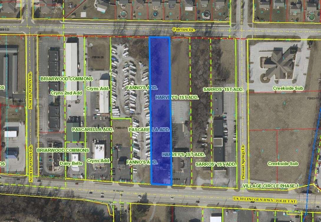 2 Acres of Commercial Land for Sale in Dyer, Indiana