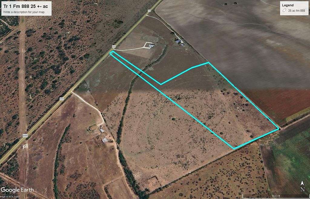 25 Acres of Agricultural Land for Sale in Beeville, Texas