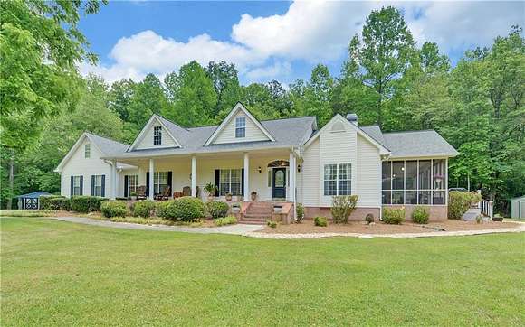 5.5 Acres of Residential Land with Home for Sale in Dahlonega, Georgia