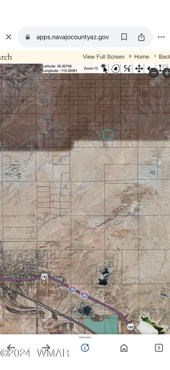 80.66 Acres of Land for Sale in Joseph City, Arizona