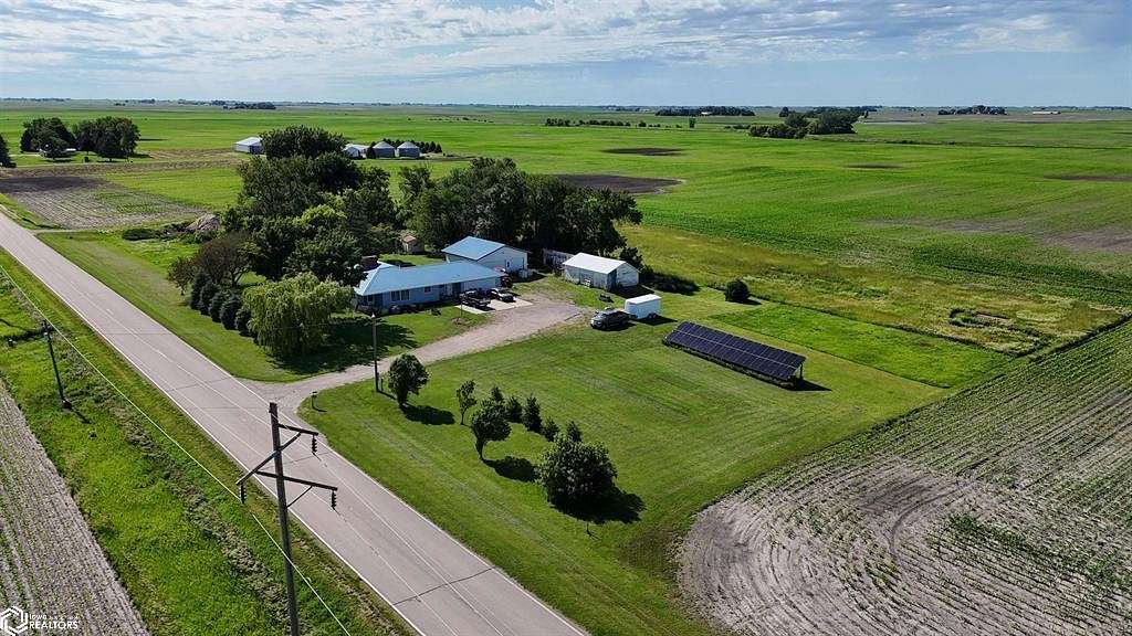 4.45 Acres of Residential Land with Home for Sale in Ledyard, Iowa