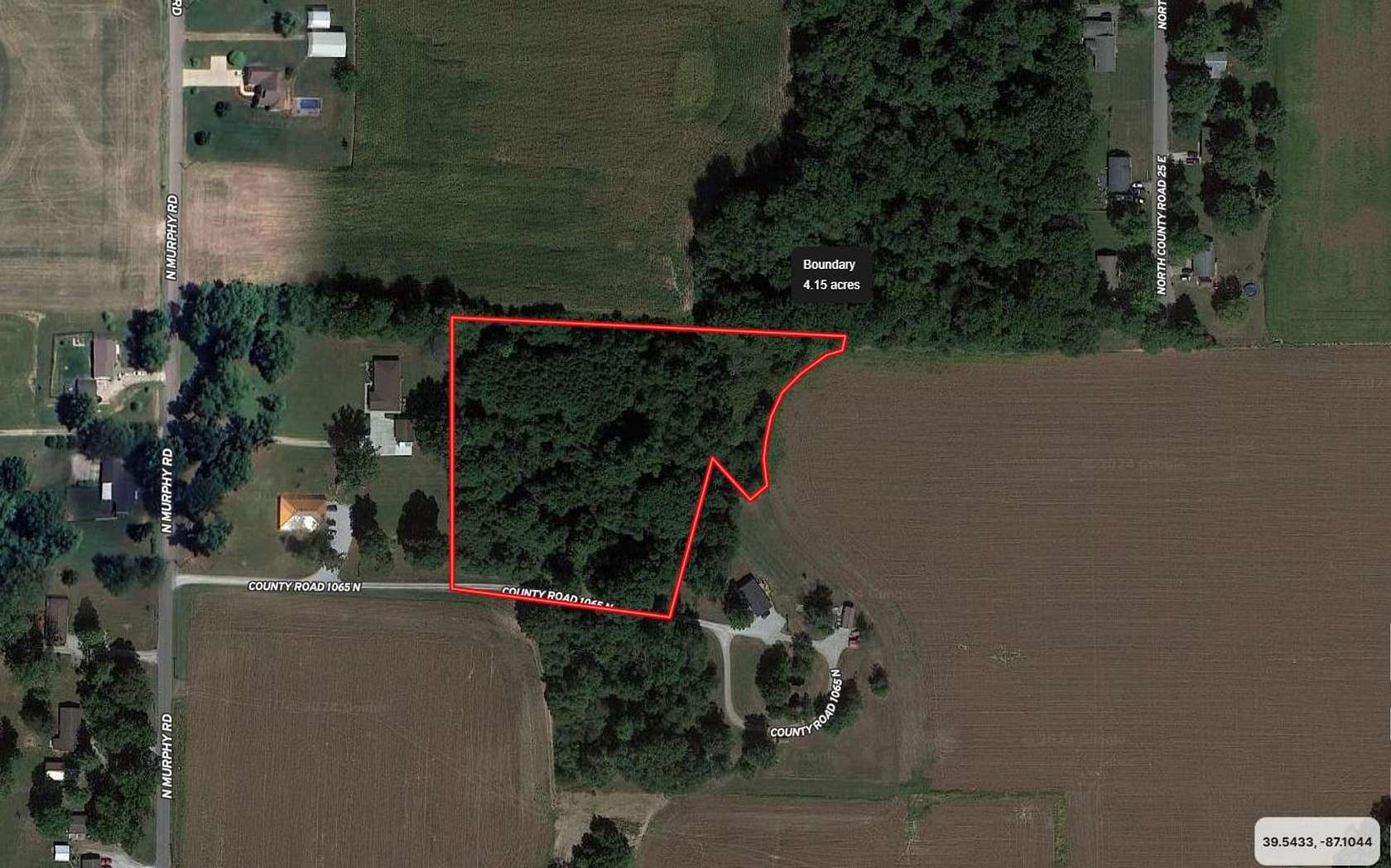 4.13 Acres of Land for Sale in Brazil, Indiana