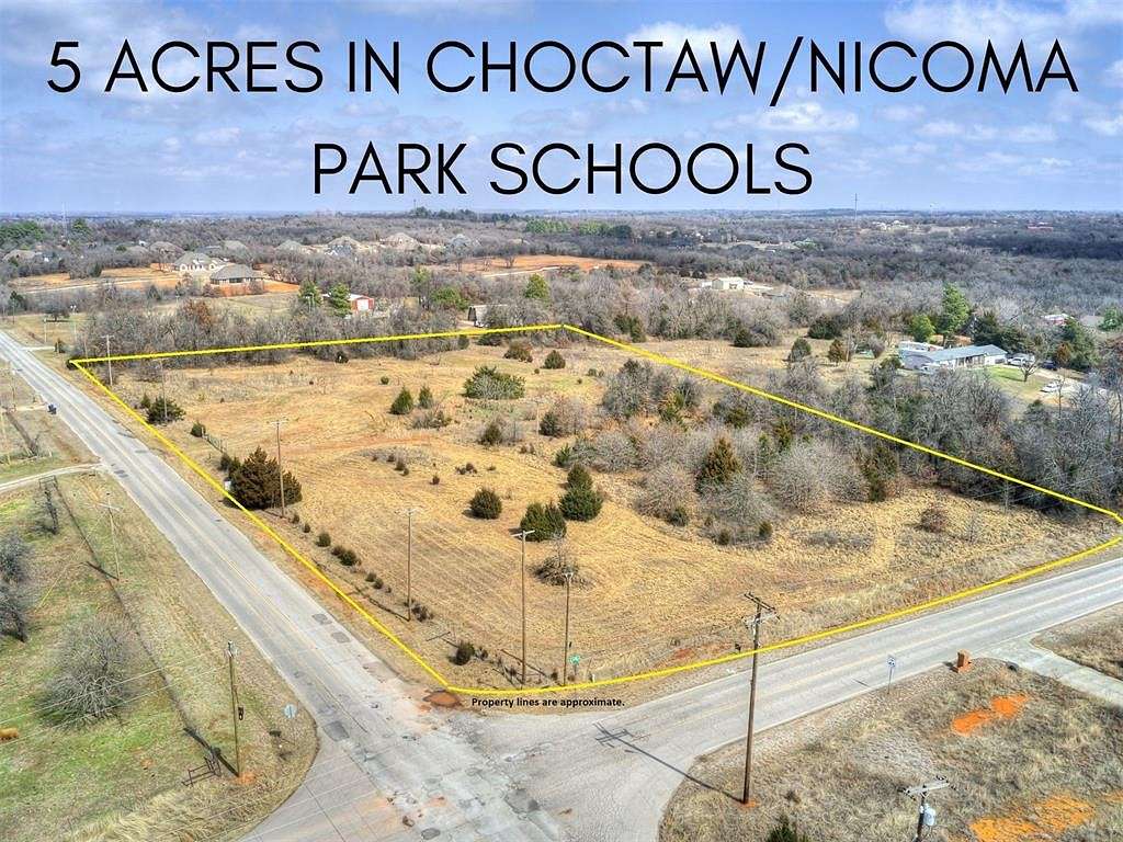 5 Acres of Residential Land for Sale in Choctaw, Oklahoma