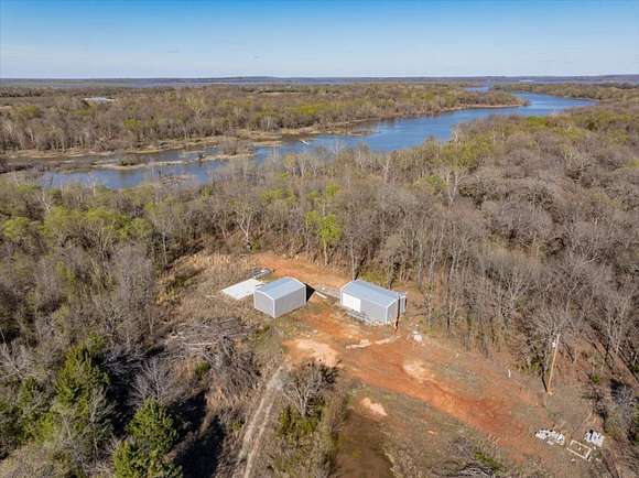 11.25 Acres of Land with Home for Sale in Eufaula, Oklahoma