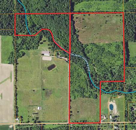 85 Acres of Recreational Land for Sale in Reading, Michigan