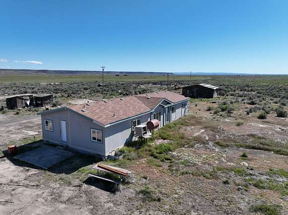 80 Acres of Land with Home for Sale in Burns, Oregon