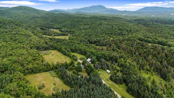 54.8 Acres of Land with Home for Sale in Johnson, Vermont