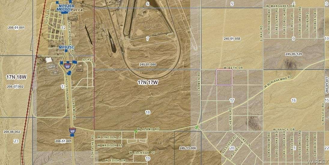 40.07 Acres of Recreational Land for Sale in Yucca, Arizona