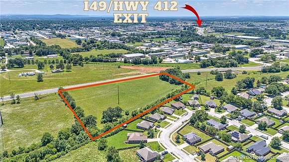 6.39 Acres of Commercial Land for Sale in Springdale, Arkansas