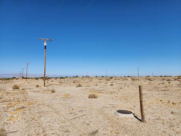 Power and sewer are located at the back of the property