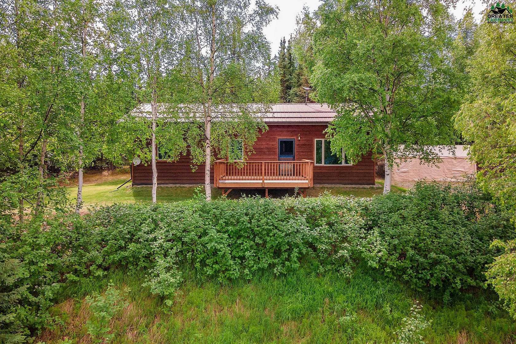 8.7 Acres of Residential Land with Home for Sale in Fairbanks, Alaska