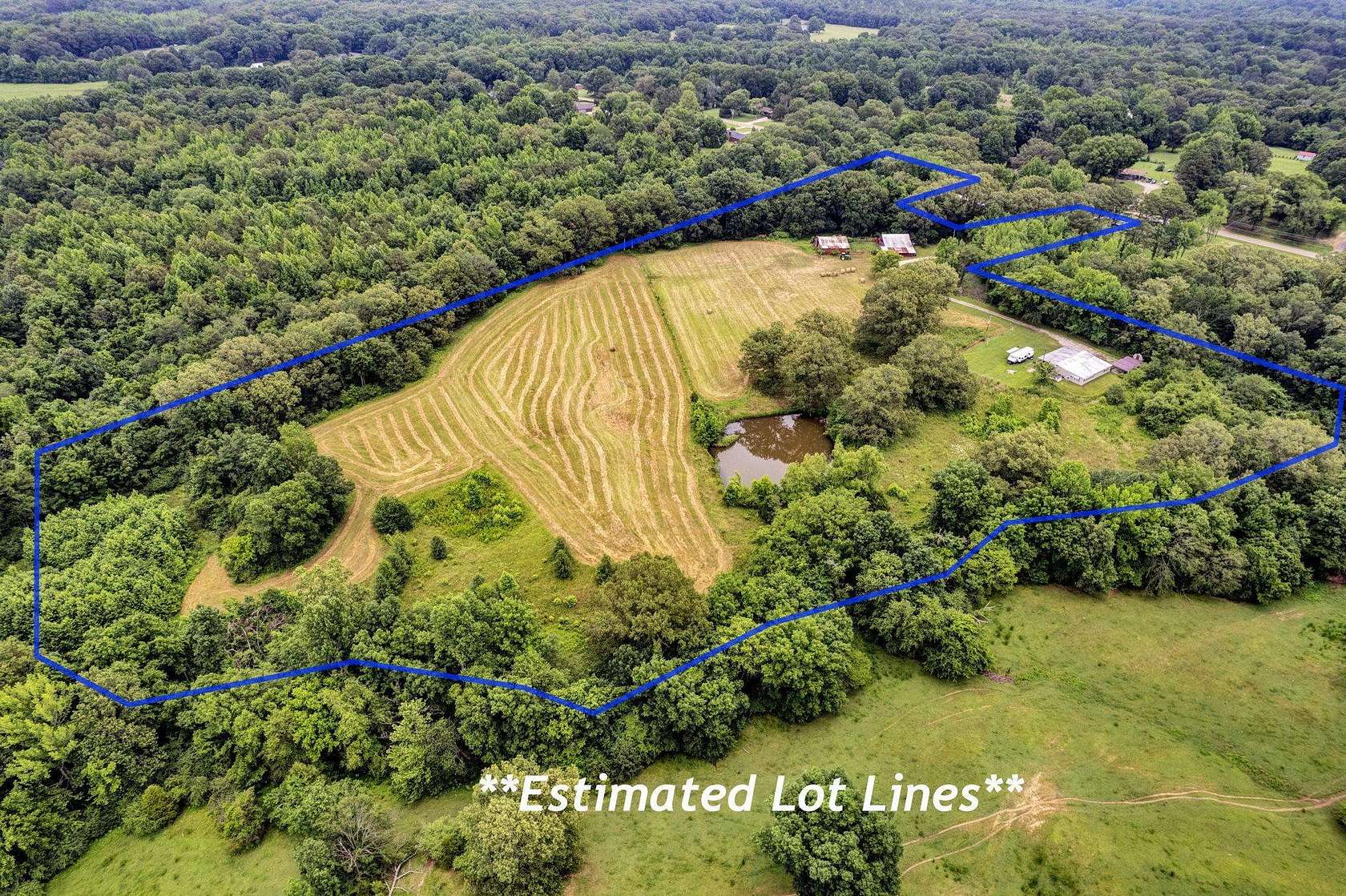 20 Acres of Agricultural Land for Sale in Somerville, Tennessee
