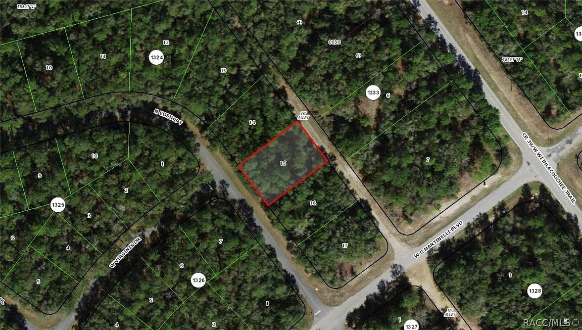 0.34 Acres of Residential Land for Sale in Citrus Springs, Florida