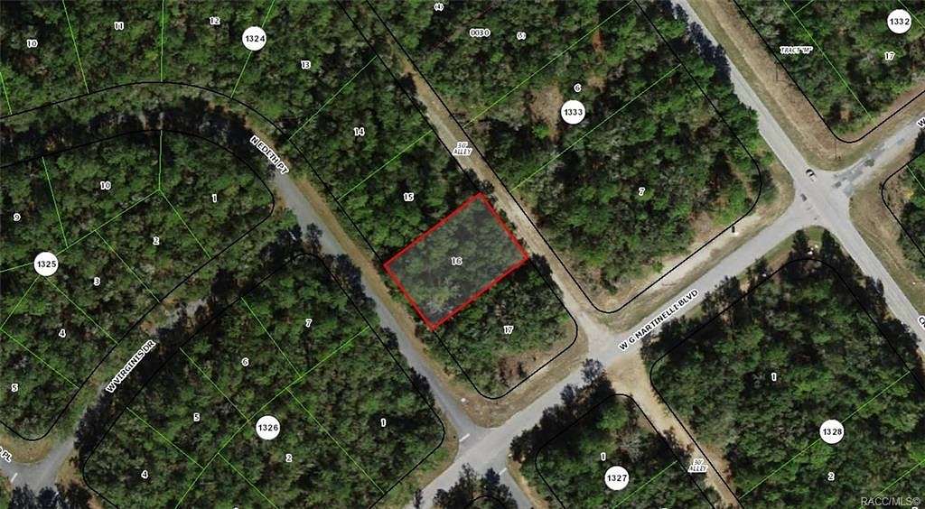 0.34 Acres of Land for Sale in Citrus Springs, Florida
