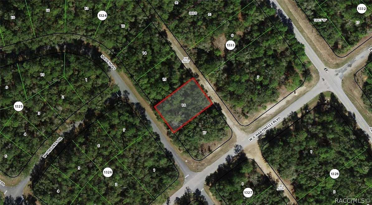 0.34 Acres of Residential Land for Sale in Citrus Springs, Florida