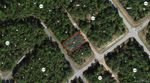 0.34 Acres of Residential Land for Sale in Citrus Springs, Florida