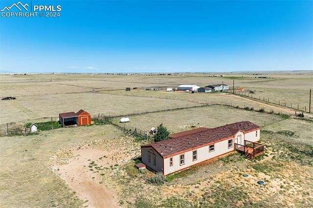 5.08 Acres of Residential Land with Home for Sale in Yoder, Colorado