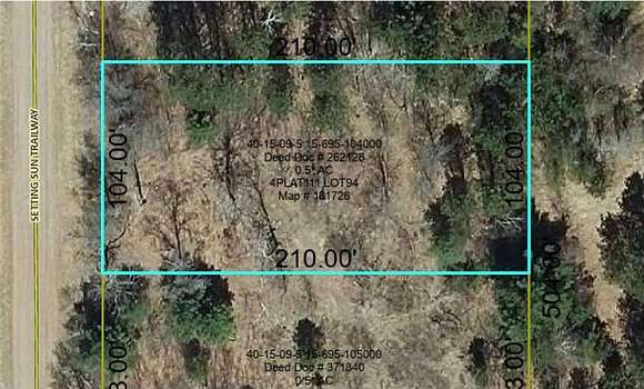 0.501 Acres of Residential Land for Sale in Danbury, Wisconsin