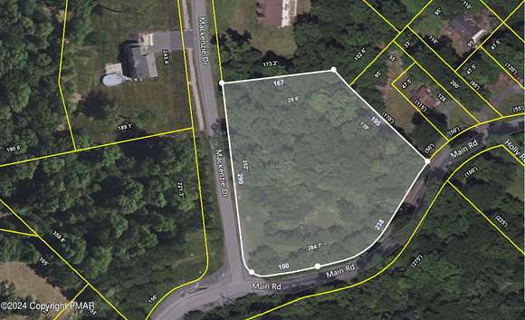 1.31 Acres of Residential Land for Sale in East Stroudsburg, Pennsylvania