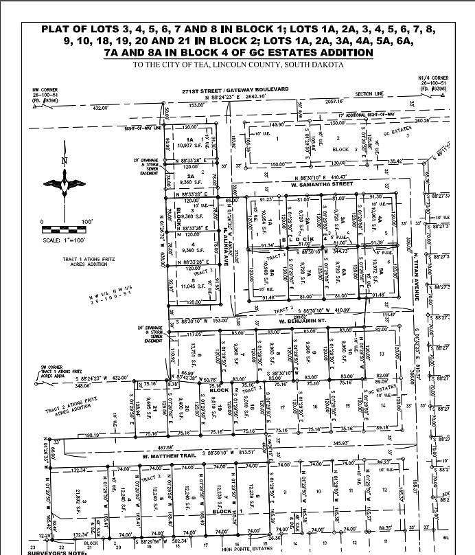 0.215 Acres of Residential Land for Sale in Tea, South Dakota