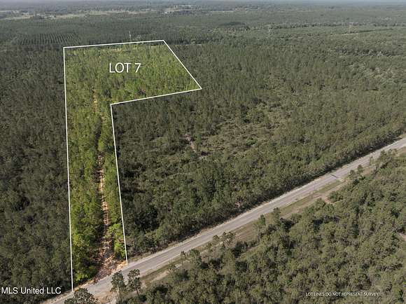 24 Acres of Recreational Land & Farm for Sale in Saucier, Mississippi