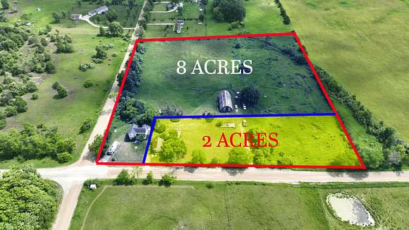 8 Acres of Residential Land with Home for Sale in Reed City, Michigan