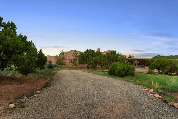 5 Acres of Land with Home for Sale in Santa Fe, New Mexico