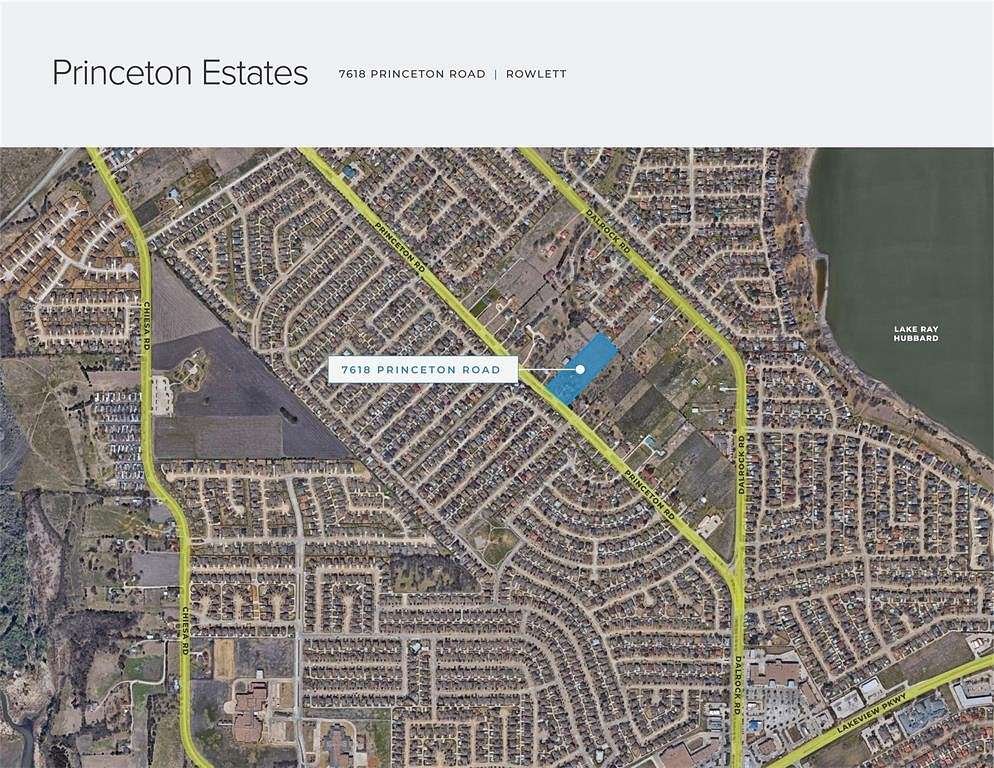 0.184 Acres of Residential Land for Sale in Rowlett, Texas