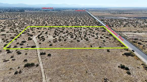 9.49 Acres of Residential Land for Sale in Littlerock, California