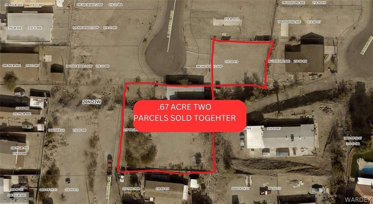 0.67 Acres of Residential Land for Sale in Bullhead City, Arizona