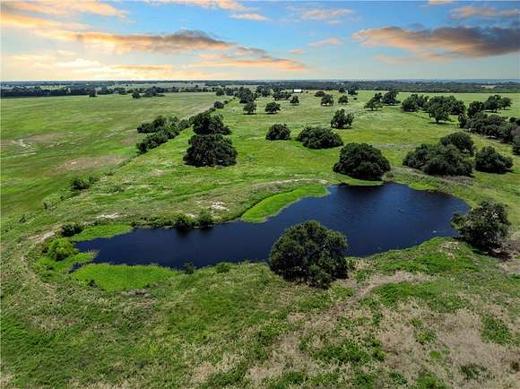 62.24 Acres of Agricultural Land with Home for Sale in Lott, Texas