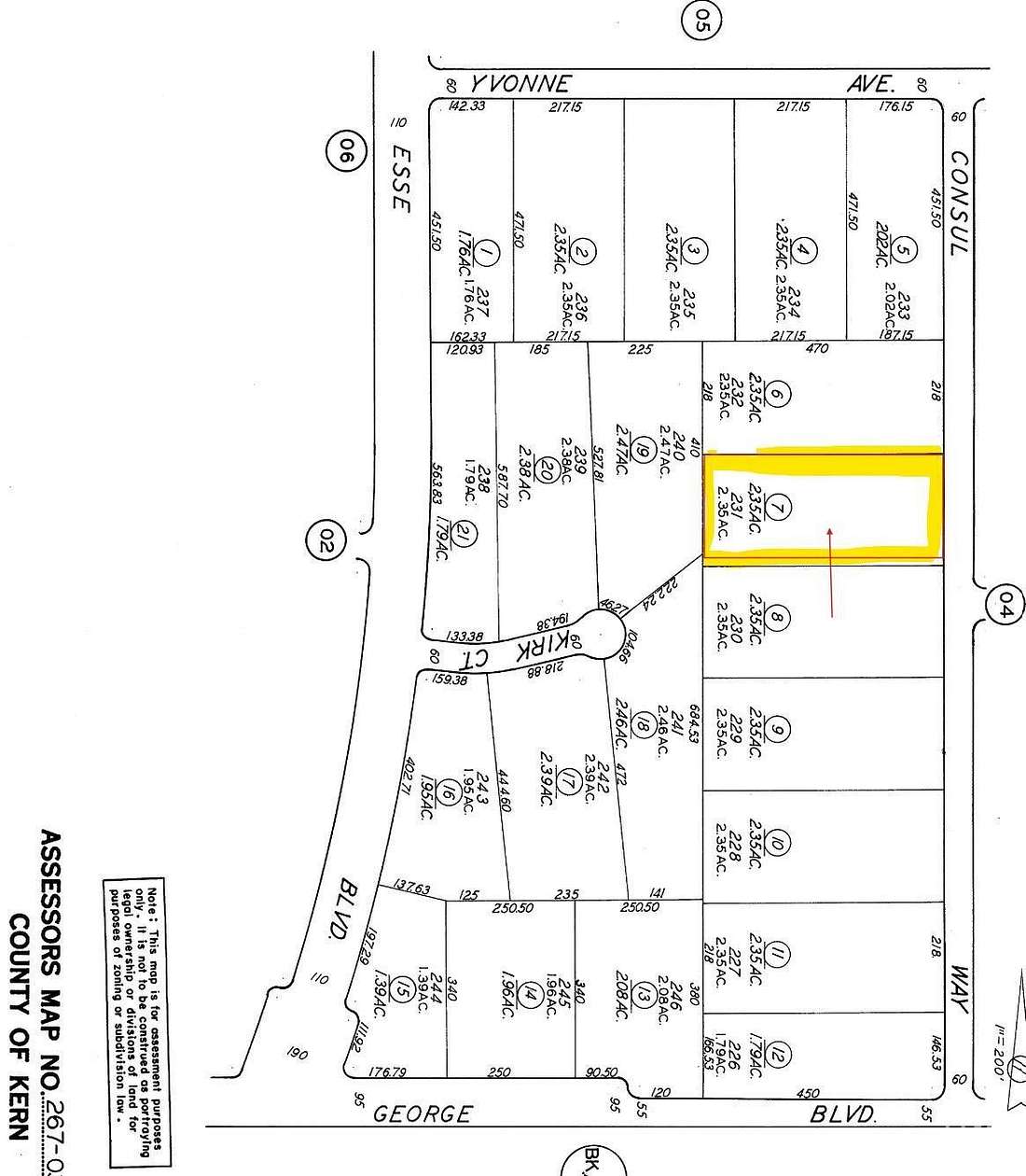 2.35 Acres of Residential Land for Sale in California City, California