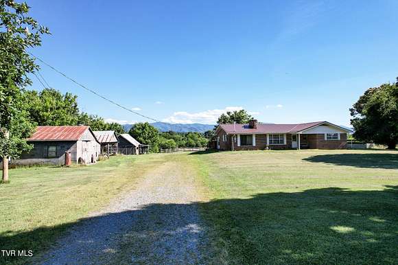 44.8 Acres of Agricultural Land with Home for Sale in Limestone, Tennessee