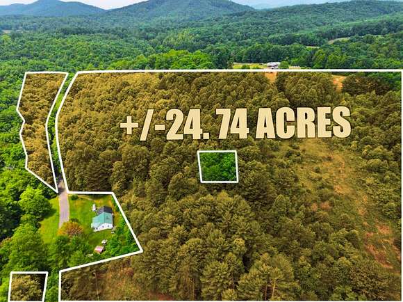 20.74 Acres of Recreational Land & Farm for Sale in Claudville, Virginia