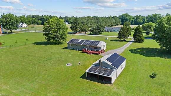 4.6 Acres of Residential Land with Home for Sale in Suffolk, Virginia