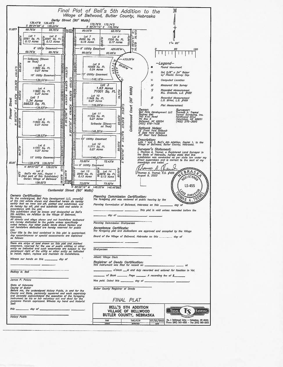 Residential Land for Sale in Bellwood, Nebraska