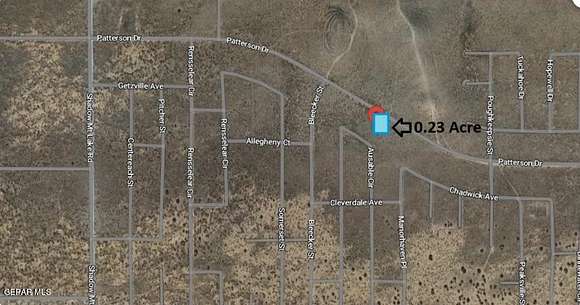 0.23 Acres of Residential Land for Sale in Horizon City, Texas